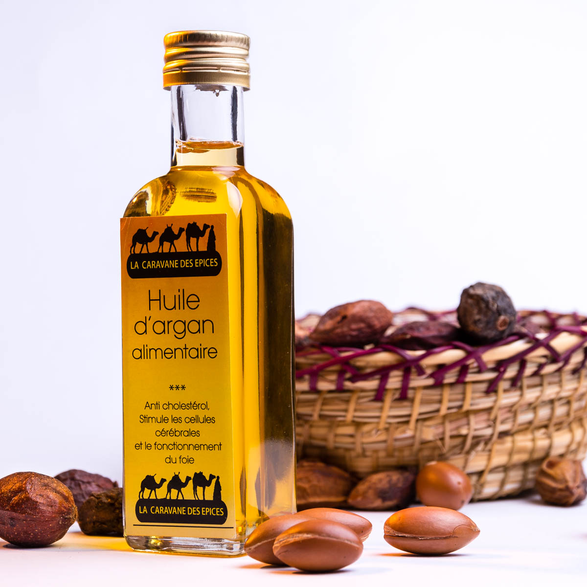 Huile d'argan Alimentaire - Argan Maroc