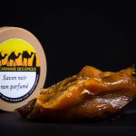 Unscented black soap